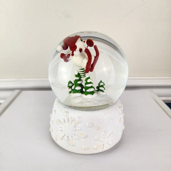 Department 56 Simple Traditions Billy Buttons 2002 Snowman Snowglobe - Picture 3 of 8
